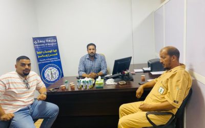 كلية الهندسة والنفط  بجالو تعزز التعاون العلمي و العملي بينهم وبين  الحقول النفطية المجاورة.