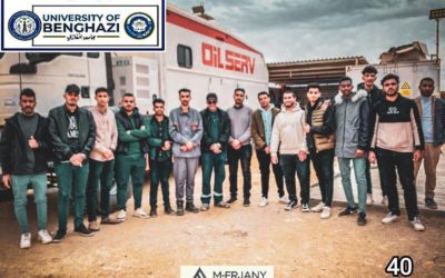 طلاب الهندسة النفطية بجامعة بنغازي يخضعون لتدريب عملي مكثف في الحقول النفطية