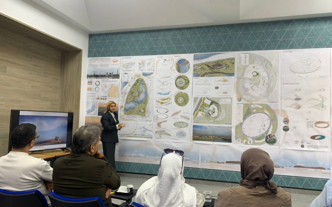 إعادة إحياء البحيرات الغربية في بنغازي: مشروع تخرج يدمج الطبيعة بالعمران في رؤية بيئية مبتكرة