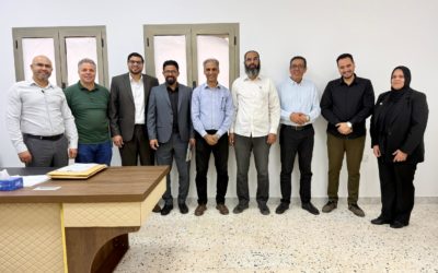 انعقاد لجنة التسليم والاستلام بين كلية الهندسة ببنغازي وكلية الهندسة بالمرج لإتمام الفصل الإداري والأكاديمي