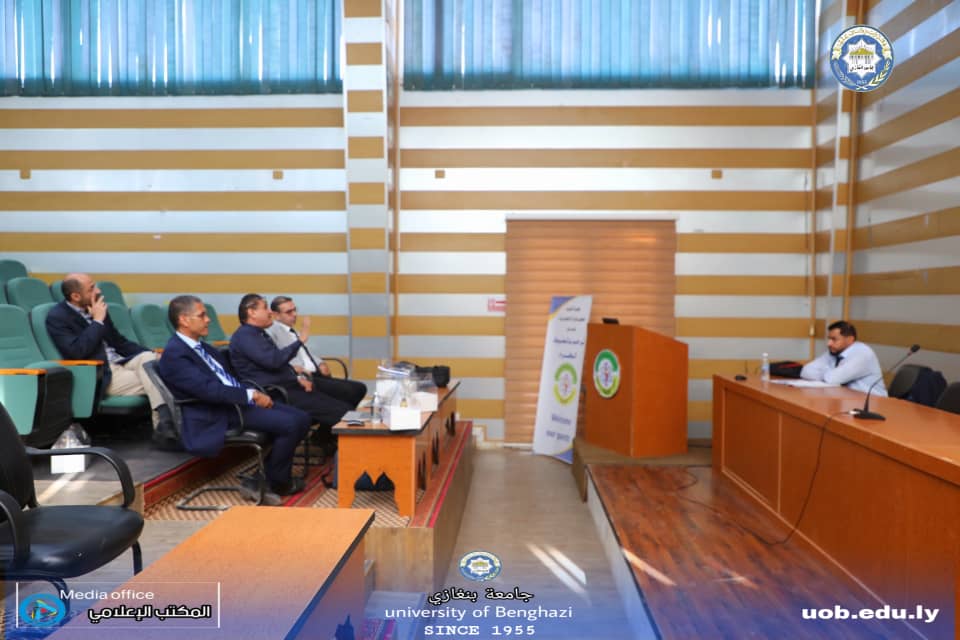 مناقشة رسالة ماجستير بكلية الهندسة حول تحسين استقرار الأنظمة الكهربائية باستخدام خوارزميات الذكاء الاصطناعي