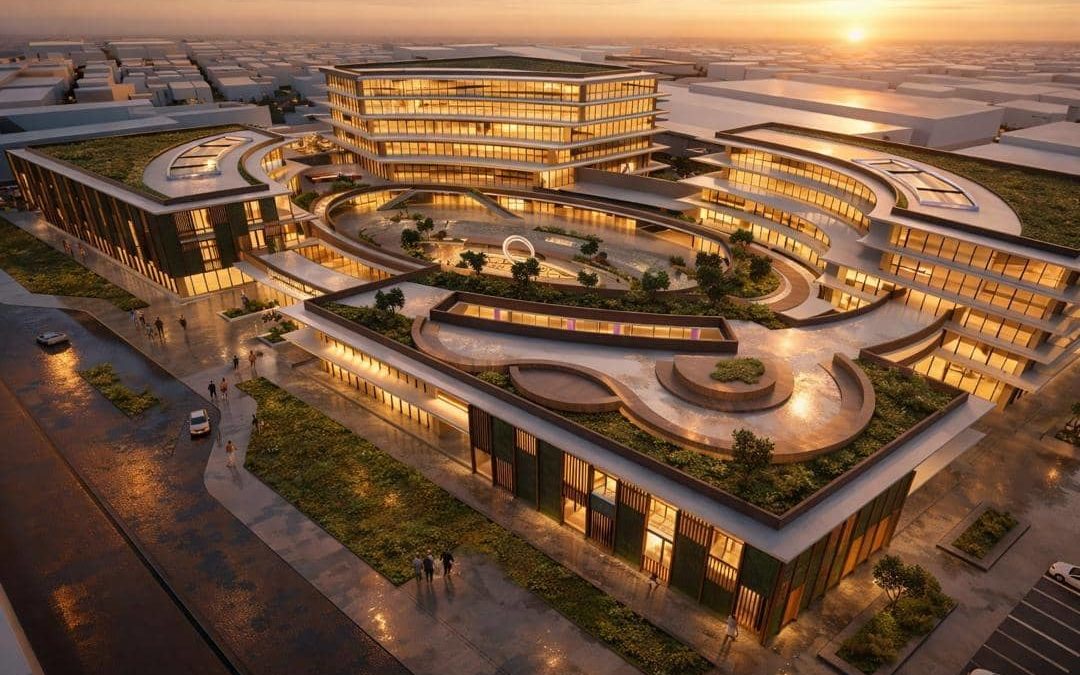 مشروع تخرج يُعيد إحياء السوق العام بمبنى متعدد الاستخدامات في الرويسات – بنغازي