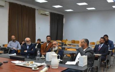 قسم الهندسة الكهربائية والإلكترونية يناقش (8) مقترحات دكتوراة ورسالة ماجستير خلال أسبوع دعماً للبحث العلمي وبرامج الدراسات العليا