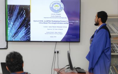 إجازة رسالتي ماجستير بقسم الهندسة الكهربائية والإلكترونية بجامعة بنغازي