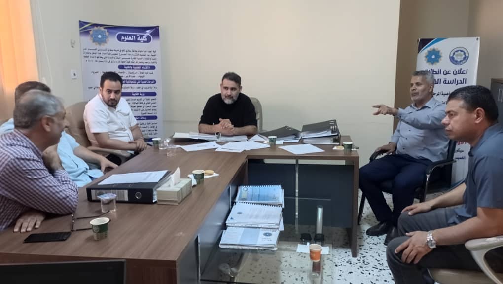 اجتماع مشترك بين لجنتي الاعتماد المؤسسي بكليتي العلوم والهندسة لتعزيز التعاون في مجال الجودة